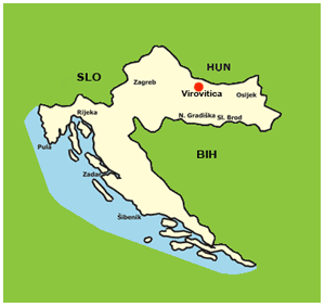koprivnica karta hrvatske Uzgoj lanolika (Camelina sativa) u ekološkoj poljoprivredi koprivnica karta hrvatske